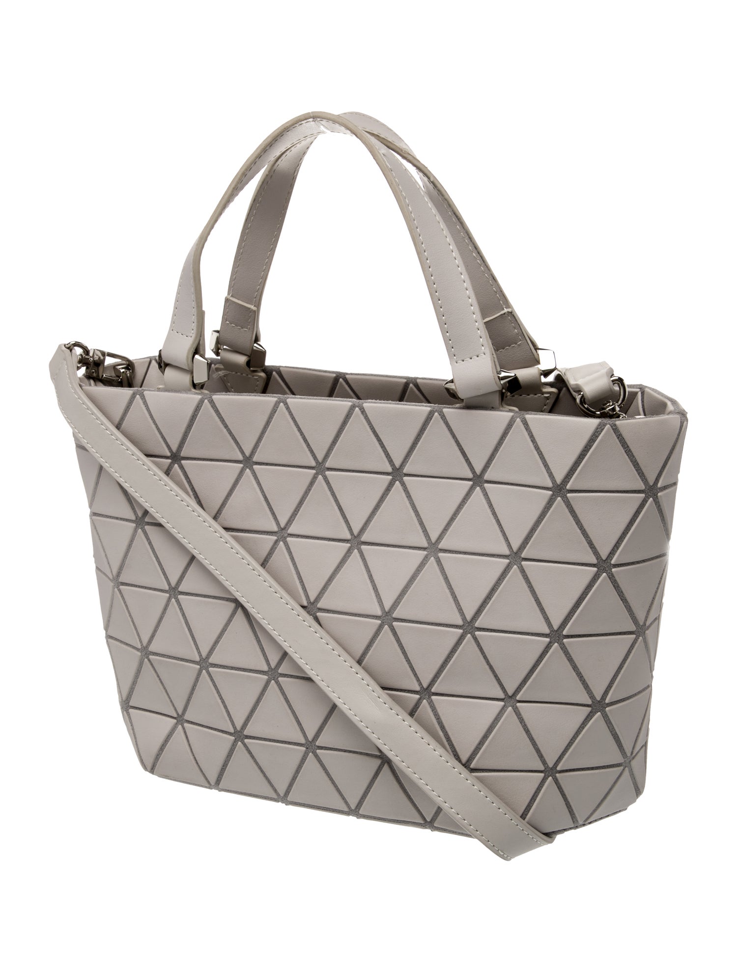 Issey Miyake Vegan Leather Shoulder Bag